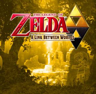 Legend of Zelda A Link Between Worlds box art